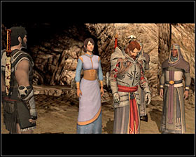 Only after eliminating Karras should you take care of the Templars and Templar Archers #1, occupying both paths leading to the caves - Act of Mercy - p. 2 - Act I - Dragon Age II Game Guide