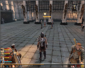 Now you can use the exit in the room #1 (M43, 4) - Enemies Among Us - p. 2 - Act I - Dragon Age II Game Guide