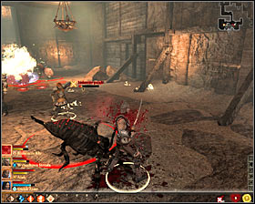 Its better to wait for the spiders to approach the party, activating the mentioned trap on their way #1 - Shepherding Wolves - p. 1 - Act I - Dragon Age II Game Guide