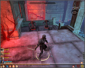 Return to the fork and this time choose the western corridor #1 - The Deep Roads Expedition - p. 3 - Act I - Dragon Age II Game Guide