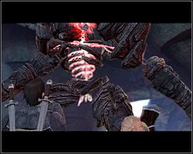 Irrespectively of whether you decided to cooperate with the Stone Abomination or eliminated it, you should go through the door leading east #1 - The Deep Roads Expedition - p. 4 - Act I - Dragon Age II Game Guide