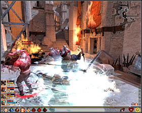 Go up the stairs - Demands of the Qun - p. 1 - Act II - Dragon Age II Game Guide