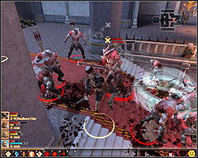 Start attacking Arishok #1 only once most of the Qunaris are dead and only the weakest units remain - Demands of the Qun - p. 4 - Act II - Dragon Age II Game Guide
