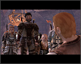 First its of course worth to attack Orwald #1, even despite the fact that his companions are archers - Offered and Lost - p. 1 - Act II - Dragon Age II Game Guide