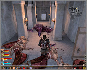After the fight choose the eastern door - The Last Straw - p. 3 - Act III - Dragon Age II Game Guide