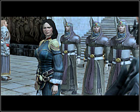 After getting there you will watch a cutscene showing a battle between mages and Templars #1 - The Last Straw - p. 6 - Act III - Dragon Age II Game Guide