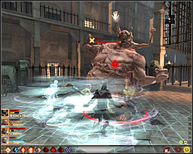 Its worth to mention that you will be accompanied by characters not in your party, including Meredith #1 - The Last Straw - p. 8 - Act III - Dragon Age II Game Guide