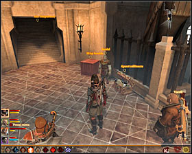 Id DEFINITELY recommend checking his corpse, as you will find, inter alia, the Staff of Violation and Orsinos Signet Ring - The Last Straw - p. 9 - Act III - Dragon Age II Game Guide