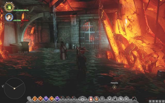 The first chamber, where you start this quest - Dragon Age Inquisition: In Hushed Whispers (siding with mages) - Main storyline quests (The Path of the Inquisitor) - Dragon Age: Inquisition Game Guide & Walkthrough