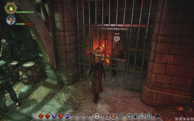 One of the imprisoned party members - Dragon Age Inquisition: In Hushed Whispers (siding with mages) - Main storyline quests (The Path of the Inquisitor) - Dragon Age: Inquisition Game Guide & Walkthrough