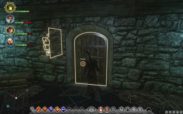 While scanning the area, you will see the wall that can be smashed - Dragon Age Inquisition: In Hushed Whispers (siding with mages) - Main storyline quests (The Path of the Inquisitor) - Dragon Age: Inquisition Game Guide & Walkthrough