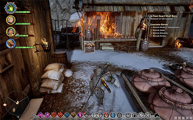 Minaeve and Adan are lying next to each other - Dragon Age Inquisition: In Your Heart Shall Burn - Main storyline quests (The Path of the Inquisitor) - Dragon Age: Inquisition Game Guide & Walkthrough