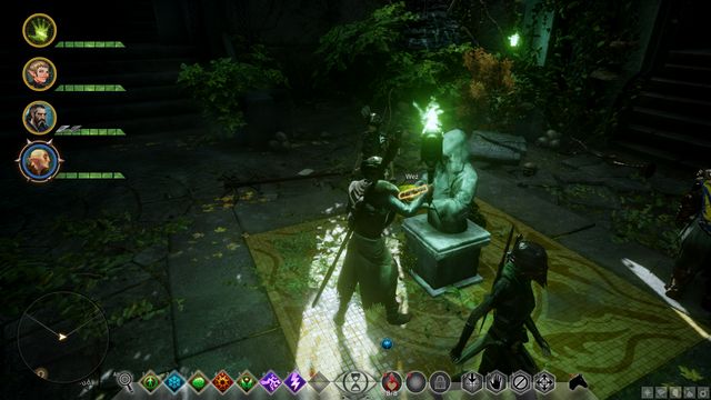 The statue in the Cradle of Sulevin - Dragon Age Inquisition: Cradle of Sulevin - Basic information - Cradle of Sulevin - Dragon Age: Inquisition Game Guide & Walkthrough