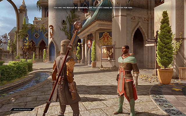 Messenger - Dragon Age Inquisition: The Imperial Enchanter - new party member - The Inner Circle (companion quests) - Dragon Age: Inquisition Game Guide & Walkthrough