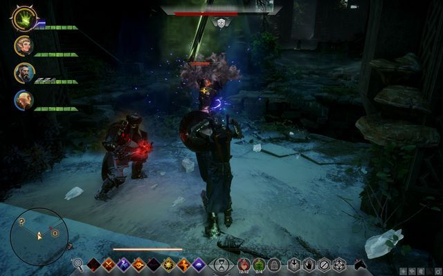 One of the revenants with a fragment of the blade - Dragon Age Inquisition: Rumors of the Sulevin Blade / Ruined Blade - Side quests - Emprise du Lion - Dragon Age: Inquisition Game Guide & Walkthrough