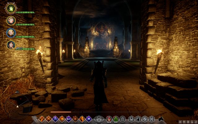 The chamber with the big door - Dragon Age Inquisition: Promise of Destruction - The Inner Circle (companion quests) - Dragon Age: Inquisition Game Guide & Walkthrough