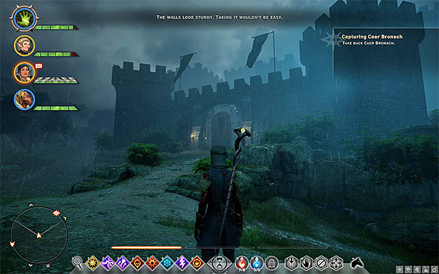 Caer Bronach - Dragon Age Inquisition: Capturing Caer Bronach - Side Quests - Crestwood - Dragon Age: Inquisition Game Guide & Walkthrough
