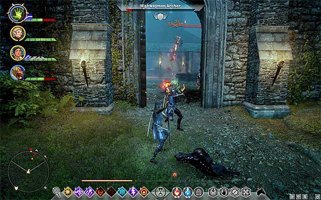 Watch out for the archers and mabari - Dragon Age Inquisition: Capturing Caer Bronach - Side Quests - Crestwood - Dragon Age: Inquisition Game Guide & Walkthrough