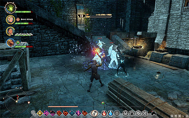 Set traps in spots, where reinforcements appear - Dragon Age Inquisition: Capturing Caer Bronach - Side Quests - Crestwood - Dragon Age: Inquisition Game Guide & Walkthrough