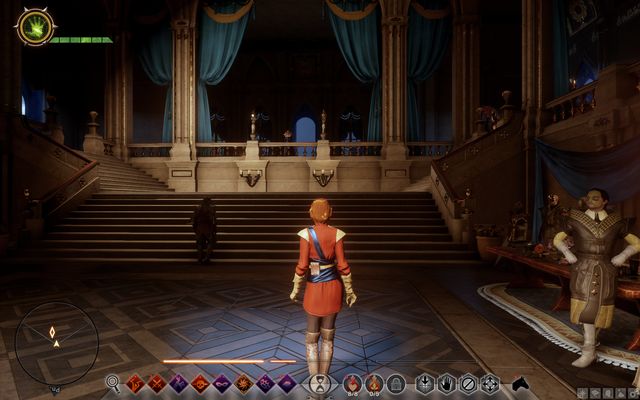 The presentation at the Grand Ballroom - Dragon Age Inquisition: Wicked Eyes and Wicked Hearts - Main storyline quests (The Path of the Inquisitor) - Dragon Age: Inquisition Game Guide & Walkthrough