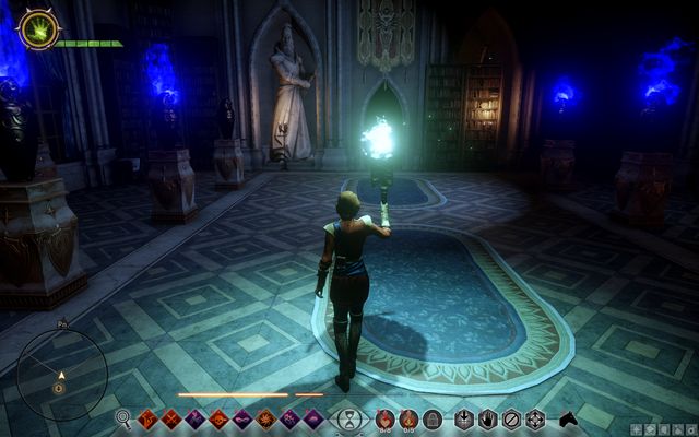 The torches in the library - Dragon Age Inquisition: Wicked Eyes and Wicked Hearts - Main storyline quests (The Path of the Inquisitor) - Dragon Age: Inquisition Game Guide & Walkthrough