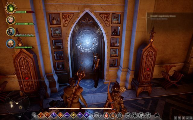 The treasure entrance - Dragon Age Inquisition: Wicked Eyes and Wicked Hearts - Main storyline quests (The Path of the Inquisitor) - Dragon Age: Inquisition Game Guide & Walkthrough