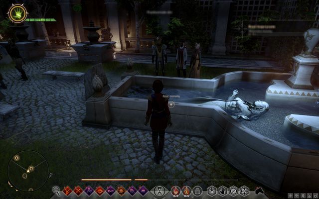 The Caprice coin fountain - Dragon Age Inquisition: Wicked Eyes and Wicked Hearts - Main storyline quests (The Path of the Inquisitor) - Dragon Age: Inquisition Game Guide & Walkthrough