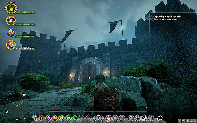 An example fortress that had to be seized - Dragon Age Inquisition: Haven and smaller strongholds - Crafting - Dragon Age: Inquisition Game Guide & Walkthrough