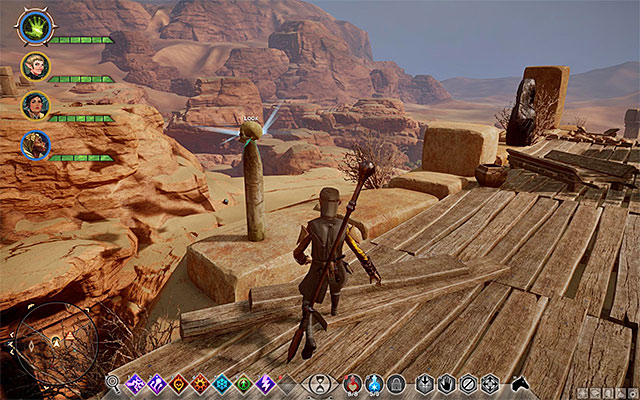 The Oasis is a multi-storey location, which makes it difficult to explore it - Dragon Age Inquisition: The Forbidden Oasis - Basic information - The Forbidden Oasis - Dragon Age: Inquisition Game Guide & Walkthrough
