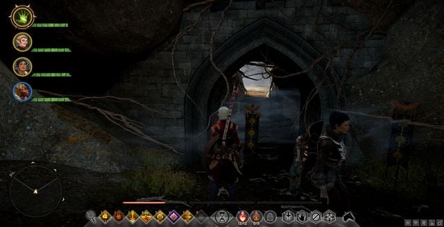 The revealed passage - Dragon Age Inquisition: Hidden areas in Exalted Plains - Exalted Plains - Dragon Age: Inquisition Game Guide & Walkthrough