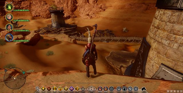 The region of the poison fumes, after your subjects removed it. - Dragon Age Inquisition: Hidden areas in The Western Approach - The Western Approach - Dragon Age: Inquisition Game Guide & Walkthrough