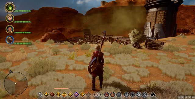 The built stairs - Dragon Age Inquisition: Hidden areas in The Western Approach - The Western Approach - Dragon Age: Inquisition Game Guide & Walkthrough