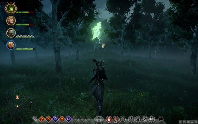 The second Rift inside the stone circle - Dragon Age Inquisition: Rifts in The Fallow Mire - Side quests - The Fallow Mire - Dragon Age: Inquisition Game Guide & Walkthrough