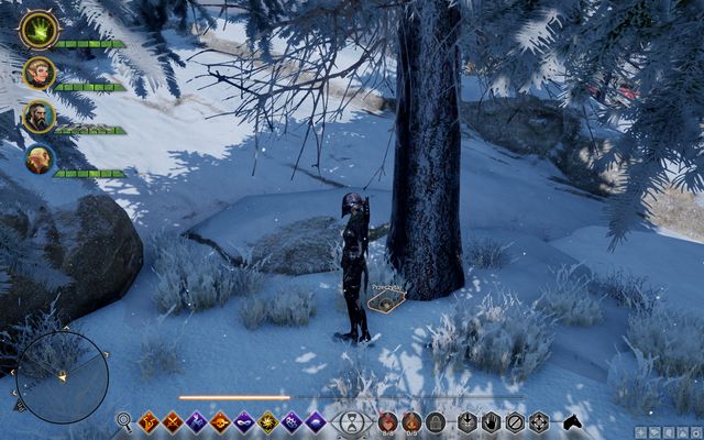 The first book under the tree. - Dragon Age Inquisition: Turning the Tables - Side quests - Emprise du Lion - Dragon Age: Inquisition Game Guide & Walkthrough