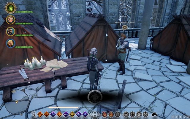 The Baron - Dragon Age Inquisition: Securing Safe Passage - Side quests - Emprise du Lion - Dragon Age: Inquisition Game Guide & Walkthrough