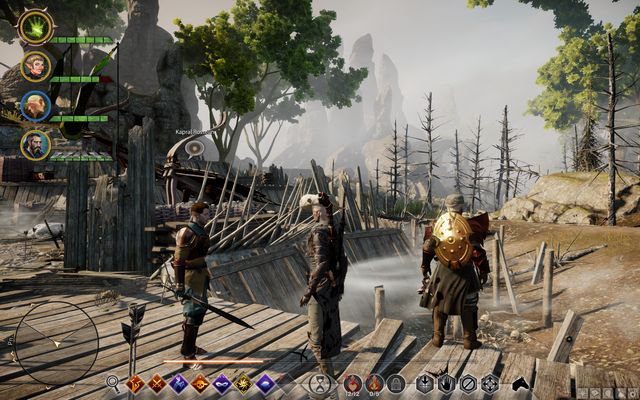 Corporal Rosselin on the west ramparts - Dragon Age Inquisition: Undead Ramparts to the West - Side quests - Exalted Plains - Dragon Age: Inquisition Game Guide & Walkthrough