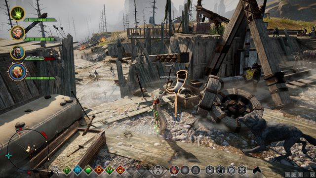 The signal horn in the eastern fortifications - Dragon Age Inquisition: Lay Rest the Western Ramparts - Side quests - Exalted Plains - Dragon Age: Inquisition Game Guide & Walkthrough