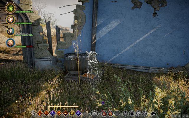 It is easy to notice the supplies thanks to the barrels and chests - Dragon Age Inquisition: Pressed for Cache - Side quests - Exalted Plains - Dragon Age: Inquisition Game Guide & Walkthrough