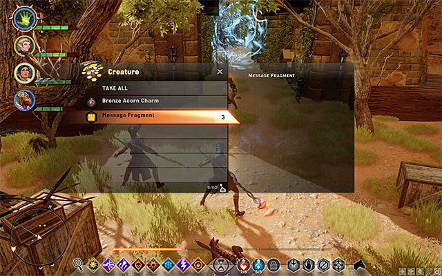 Check the bodies of the defeated cultists - Dragon Age Inquisition: Code Requisition in the Approach - Side quests - The Western Approach - Dragon Age: Inquisition Game Guide & Walkthrough