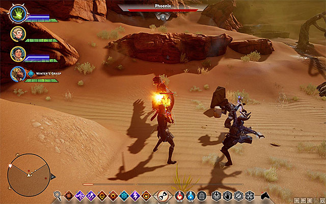 Phoenix is one of the creatures you will have to hunt for - Dragon Age Inquisition: Fauna Requisition in the Approach - Side quests - The Western Approach - Dragon Age: Inquisition Game Guide & Walkthrough