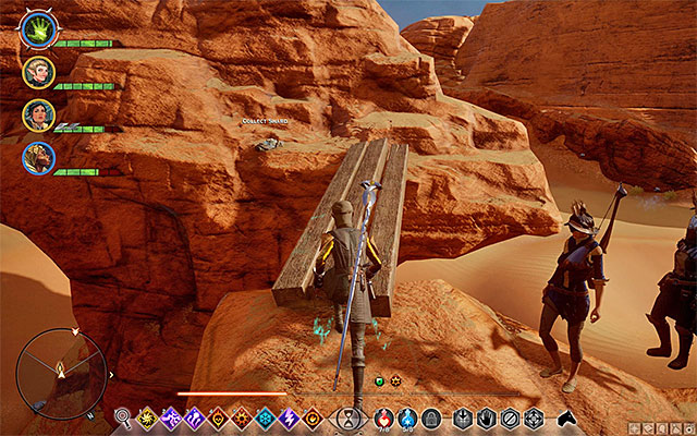 Use a mage to create a bridge - Dragon Age Inquisition: Shards in the Approach - Side quests - The Western Approach - Dragon Age: Inquisition Game Guide & Walkthrough