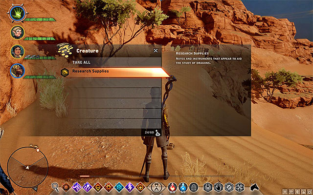 Collect 3 research supplies - Dragon Age Inquisition: Frederics Livelihood - Side quests - The Western Approach - Dragon Age: Inquisition Game Guide & Walkthrough