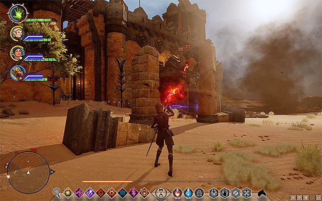 Main entrance is guarded. - Dragon Age Inquisition: Assault on Griffon Wing Keep - Side quests - The Western Approach - Dragon Age: Inquisition Game Guide & Walkthrough