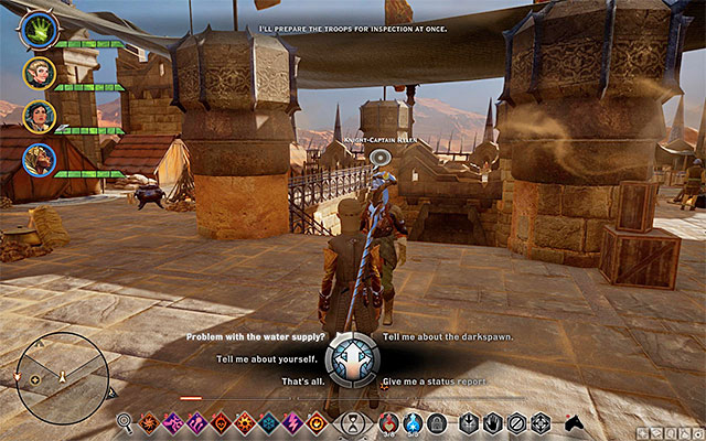 Talk about the water supply - Dragon Age Inquisition: This Water Tastes Funny - Side quests - The Western Approach - Dragon Age: Inquisition Game Guide & Walkthrough