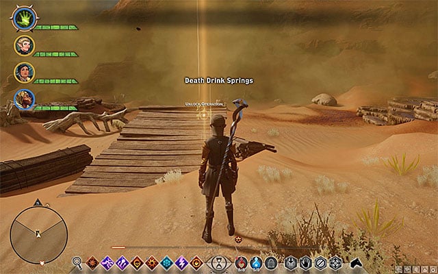 Exit the keep and head South-West - Dragon Age Inquisition: The Trouble with Darkspawn - Side quests - The Western Approach - Dragon Age: Inquisition Game Guide & Walkthrough