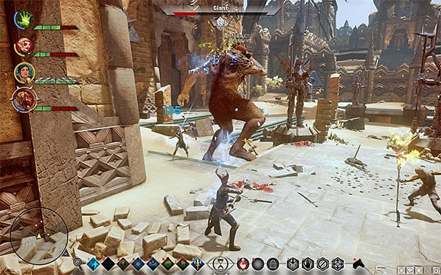 Fight the giant - Dragon Age Inquisition: The Trouble with Darkspawn - Side quests - The Western Approach - Dragon Age: Inquisition Game Guide & Walkthrough