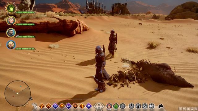 Remains - traces of a dragon - Dragon Age Inquisition: Hunting Patterns - Side quests - The Western Approach - Dragon Age: Inquisition Game Guide & Walkthrough