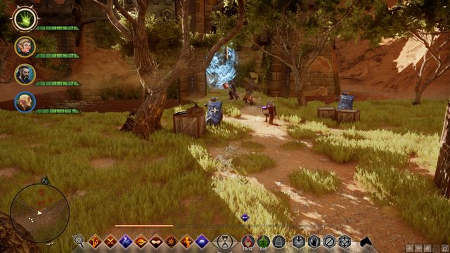 The entrance to Still Ruins - Dragon Age Inquisition: A Manuscript of Some Authority - Side quests - The Western Approach - Dragon Age: Inquisition Game Guide & Walkthrough