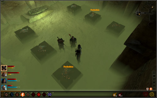 Eventually you'll reach the stairs leading to Dumat's Ritual Scroll (3) - Walkthrough - Corypheus's Prison - Tower Base - Dragon Age II: Legacy - Game Guide and Walkthrough