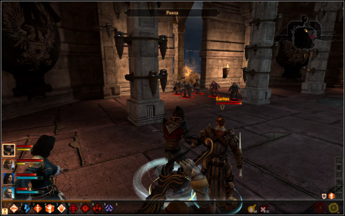 Move on and before entering the square room (2) have a look at the sight - you'll see Janeka - Walkthrough - Corypheus's Prison - Riannon's Floor - Dragon Age II: Legacy - Game Guide and Walkthrough